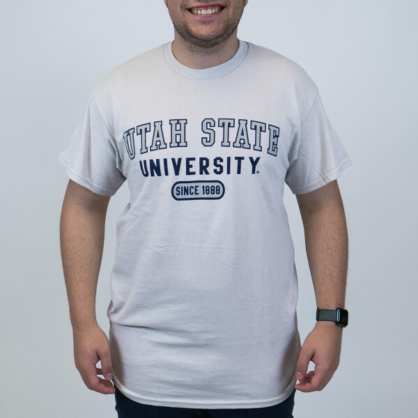 Gray, Utah State University, Since 1888, T-Shirt